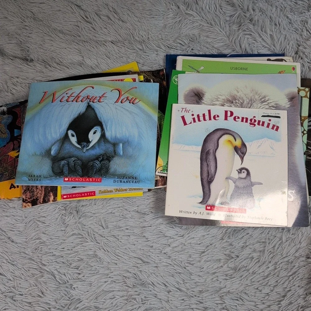 Random Lot of 20 Children Books‎ Animals Homeschool Gorilla Bears Cats